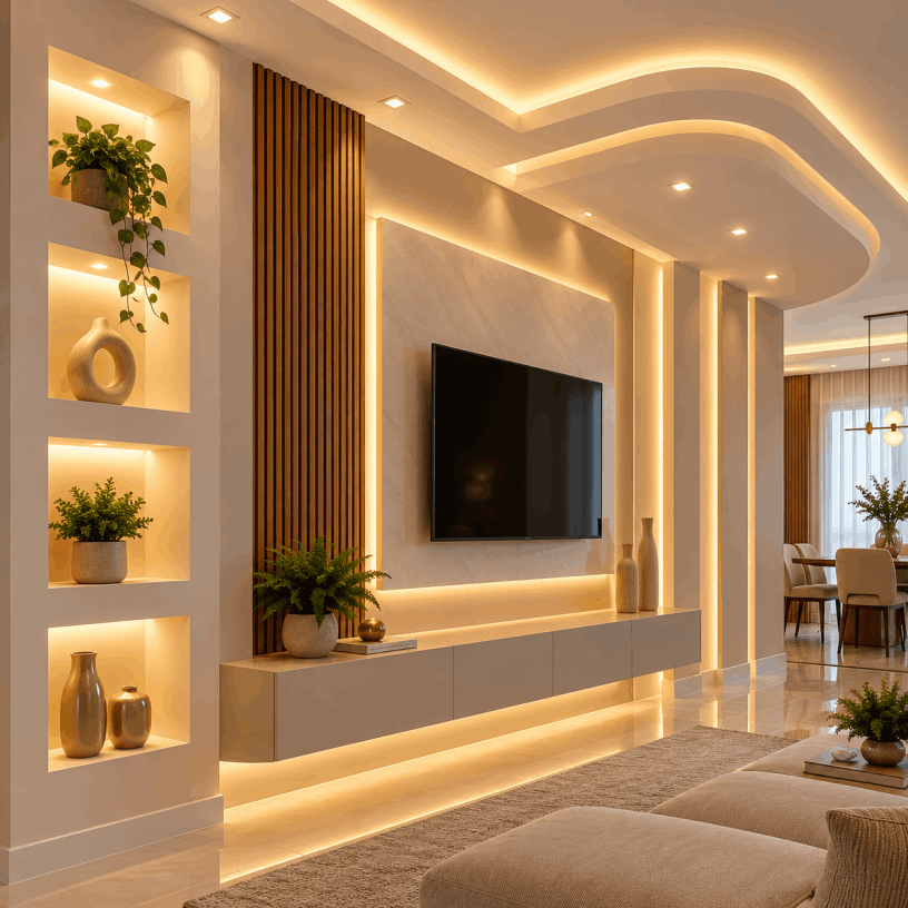 Decorações de Gesso em Geral